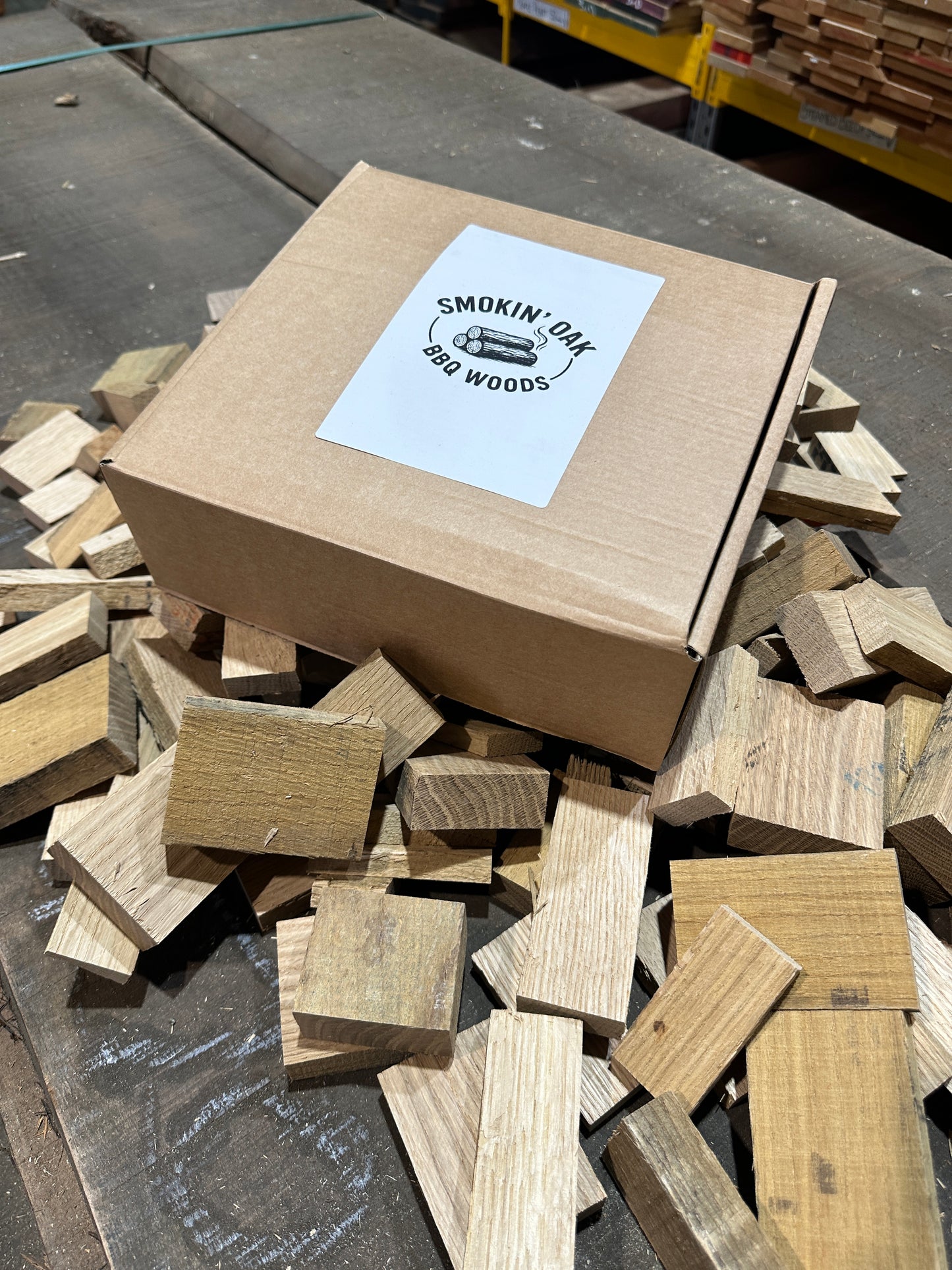 Oak Chunks 1.9kg Box